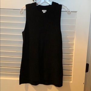 J. Crew sleeveless knit sweater